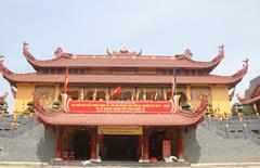 Chánh điện của Việt Nam Quốc Tự sẽ trở thành trụ sở của Giáo hội Phật giáo TP HCM. Ảnh: Mạnh Tùng.