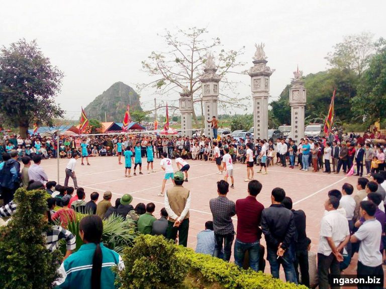 Công an huyện Nga Sơn: Đảm bảo tốt ANTT lễ hội Mai An Tiêm năm 2016